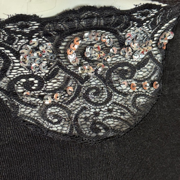 Lucy in the Sky Black Textured Dress Size XS. E81 - Picture 5 of 12